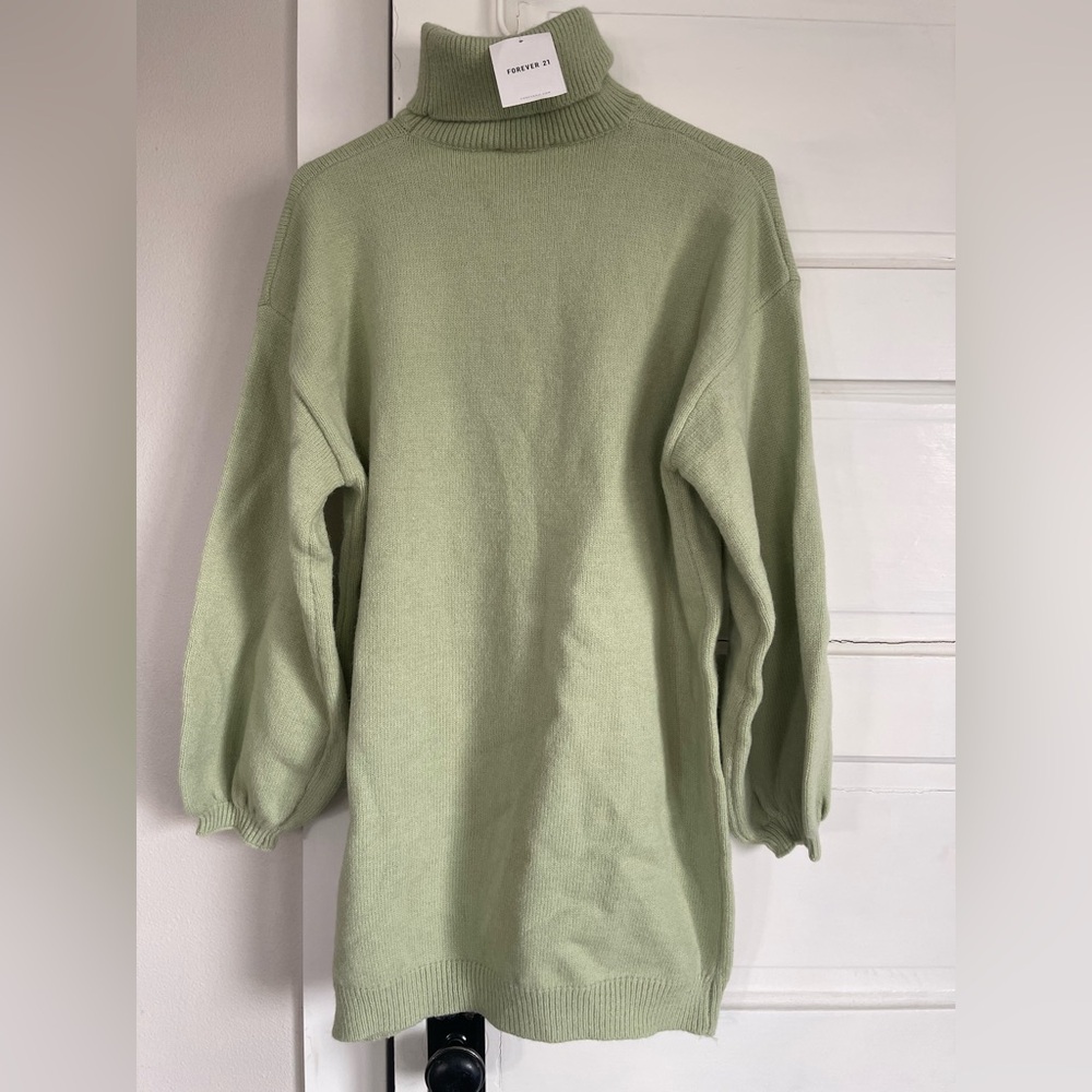 Turtleneck Sweater Dress